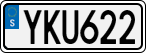 License plate of Sweden, Regular plates