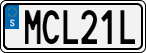 License plate of Sweden, Regular plates