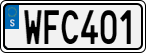 License plate of Sweden, Regular plates