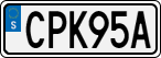 License plate of Sweden, Regular plates