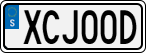 License plate of Sweden, Regular plates
