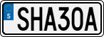 License plate of Sweden, Regular plates