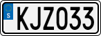 License plate of Sweden, Regular plates