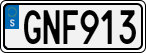 License plate of Sweden, Regular plates