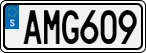 License plate of Sweden, Regular plates