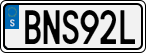 License plate of Sweden, Regular plates