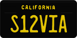 California, Vanity Plates