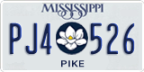 Mississippi, Truck (AB1 234)