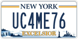 New York, Vanity Plates
