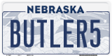 Nebraska, Vanity Plates