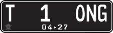 License plate of Indonesia, Regular plates