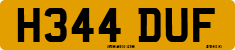 License plate of the United Kingdom, 1983 year system