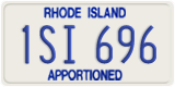 Rhode Island, Apportioned
