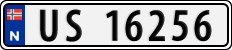 License plate of Norway, Cars