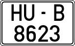 License plates of Spain, 1971 year series