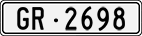 License plate of Switzerland, Cars