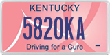 Kentucky, Specialty plates (1234AB)