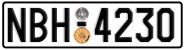 License plate of Greece, Cars