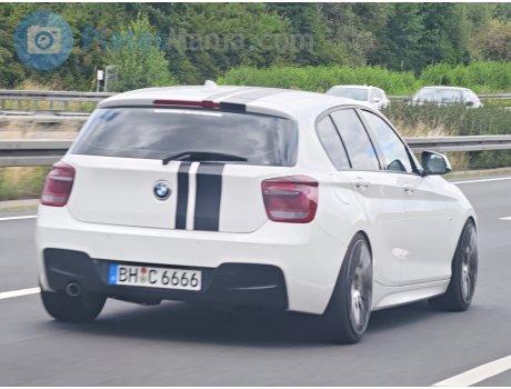 BH C 6666, BMW 1 Series