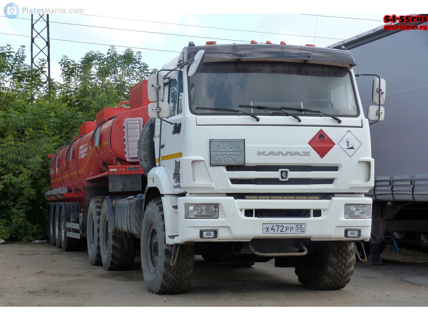 х 472 рр 55, KamAZ 5350 53504, 2004–