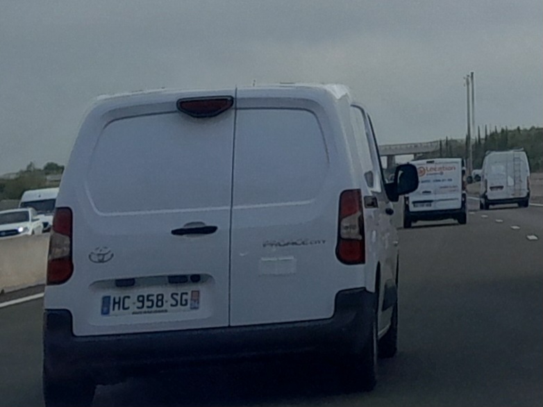 HC-958-SG, Toyota ProAce City 1st gen Van Electric (K9), facelift, 2024–