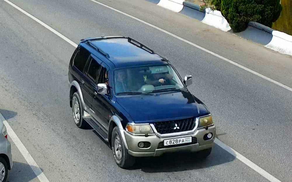 с 828 ра, Mitsubishi Pajero Sport 