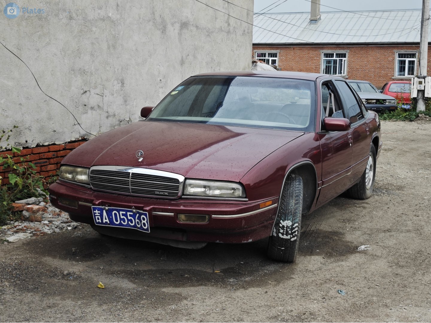 吉A·05568, Buick Regal 3rd gen Sedan (19; W-body), facelift, 1992–1996