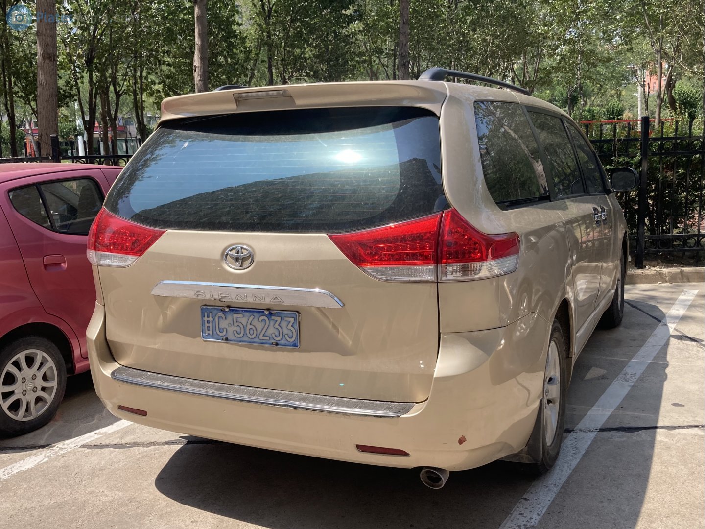 甘C·56233, Toyota Sienna 3rd gen (XL30), 2010–2020