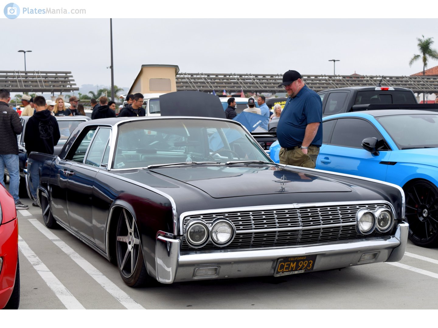 CEM 993, Lincoln Continental 4th gen 1962/1963 4-door Sedan (53A), 1st facelift, 1961–1963