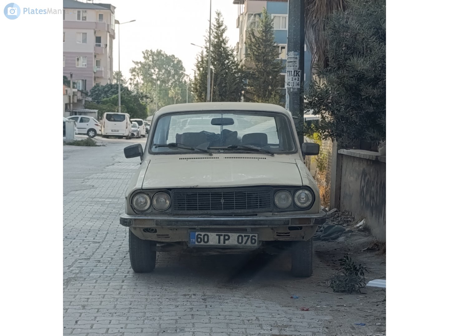 60 TP 076, Renault 12 1st gen Sedan (X17), facelift, 1975–1980