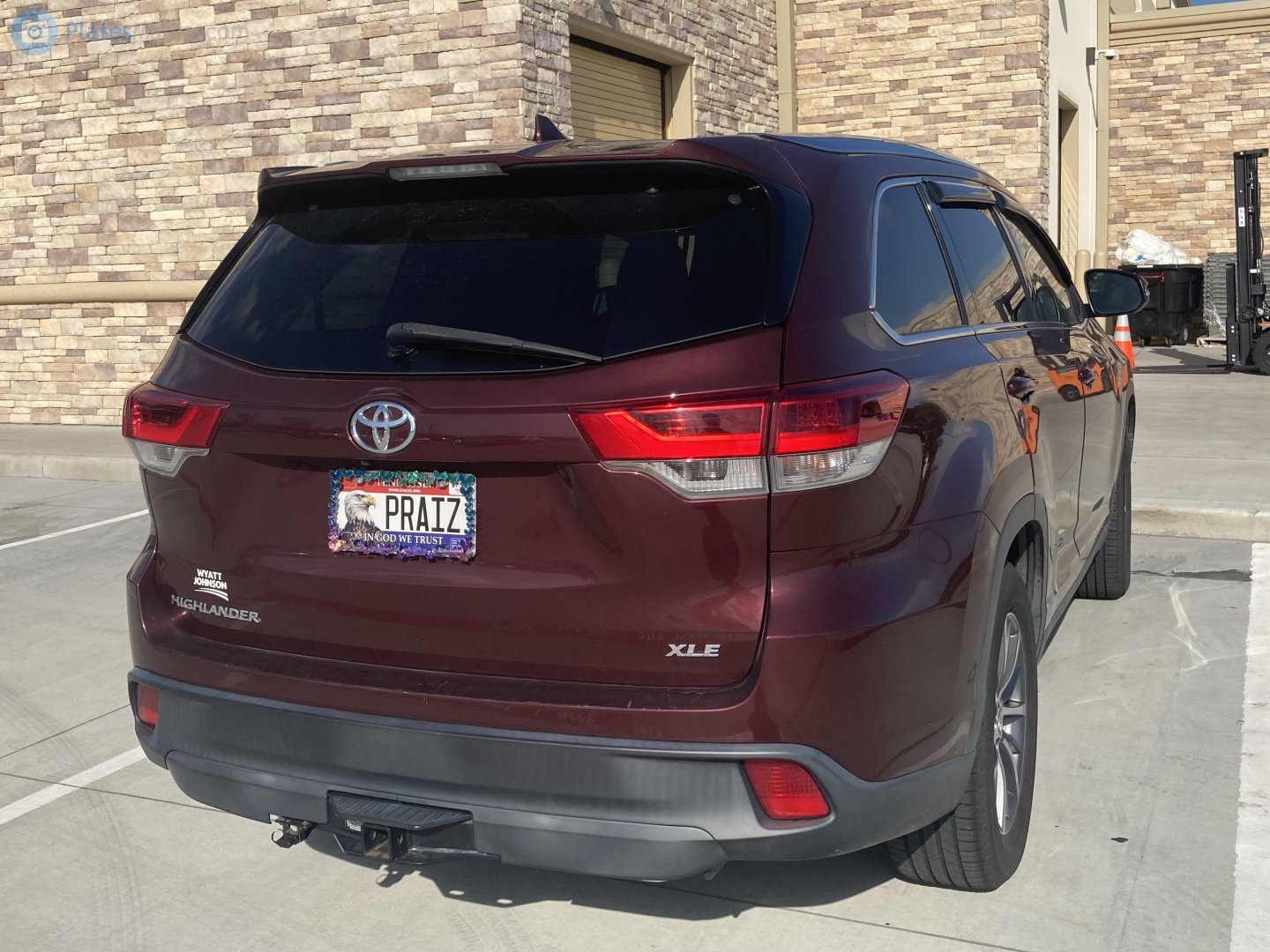 PRAIZ, Toyota Highlander 3rd gen (XU50), facelift, 2016–2020