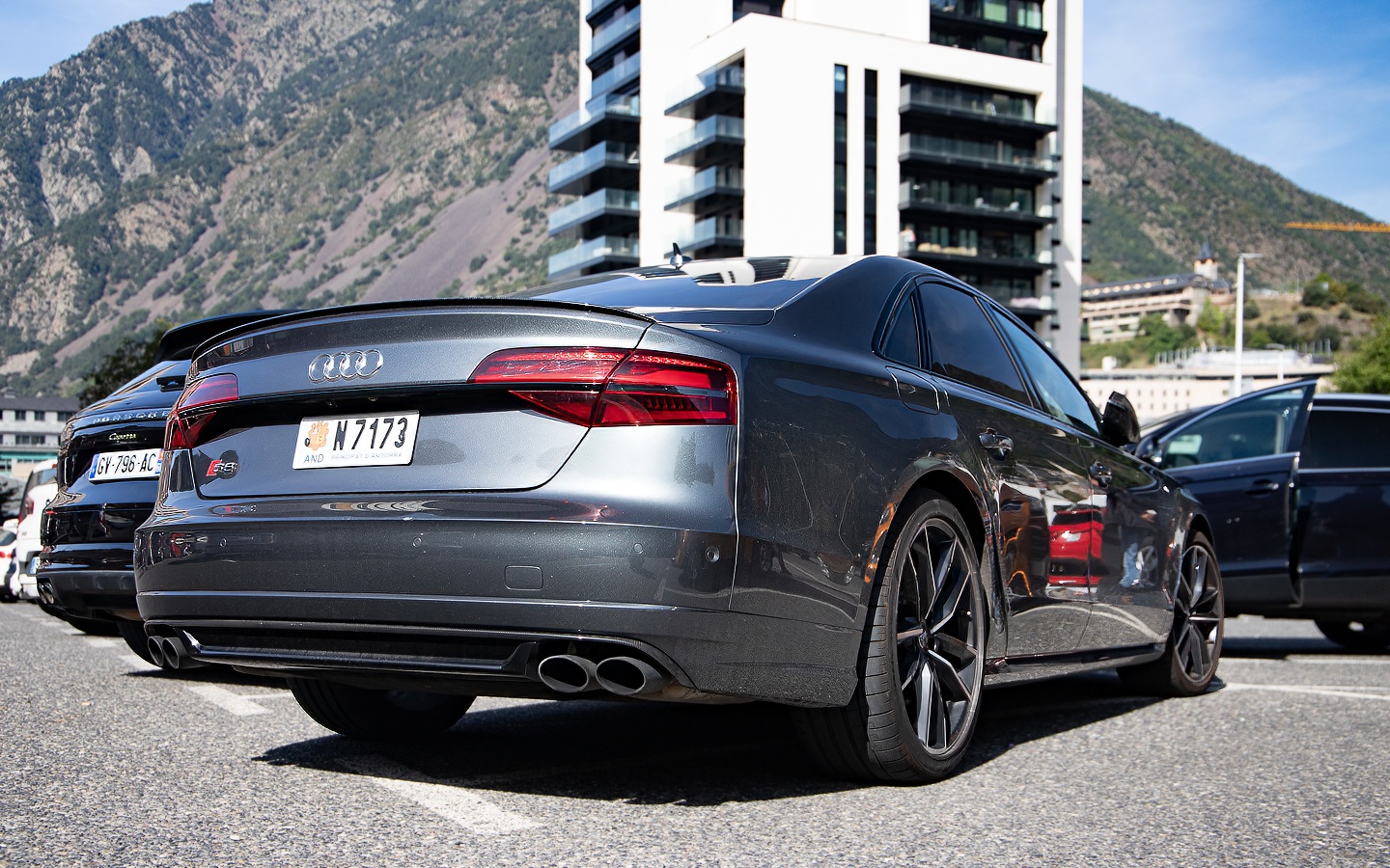 N 7173, Audi S8 3rd gen (D4/4H), facelift, 2013–2017