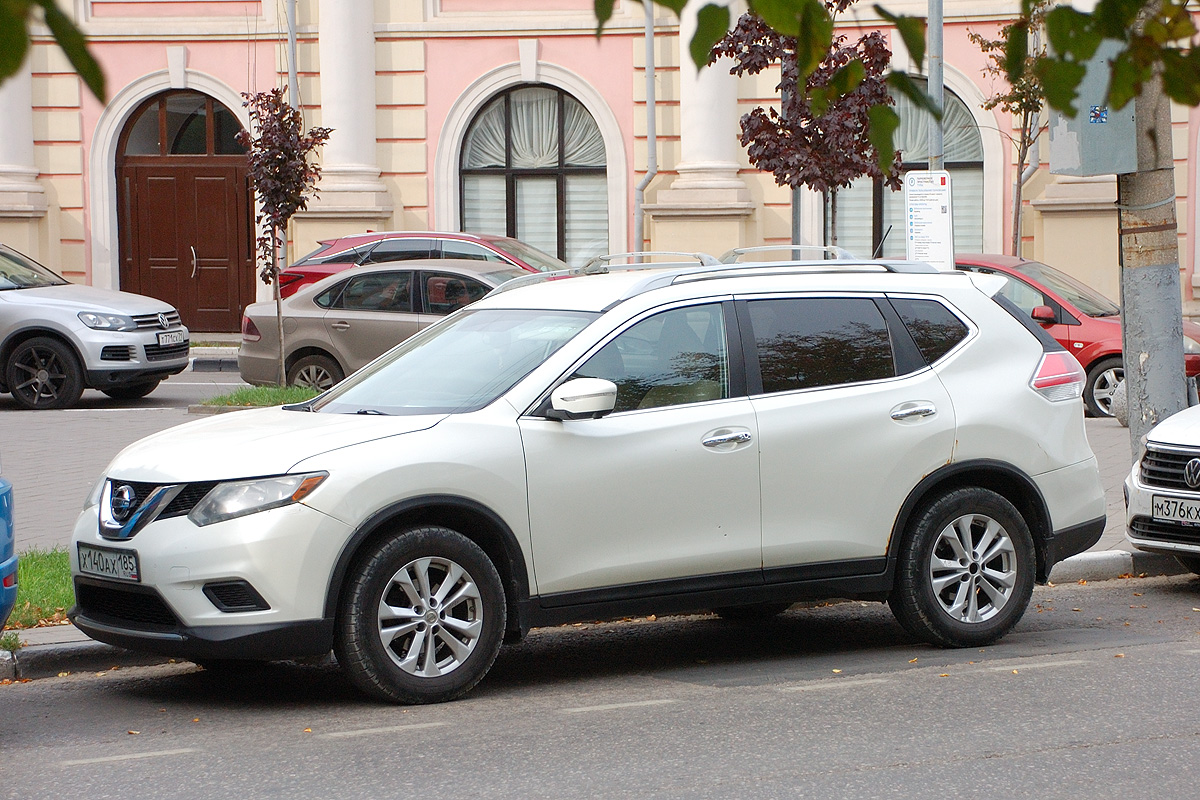 х 140 ах 185, Nissan Rogue 2nd gen (T32), 2013–2016