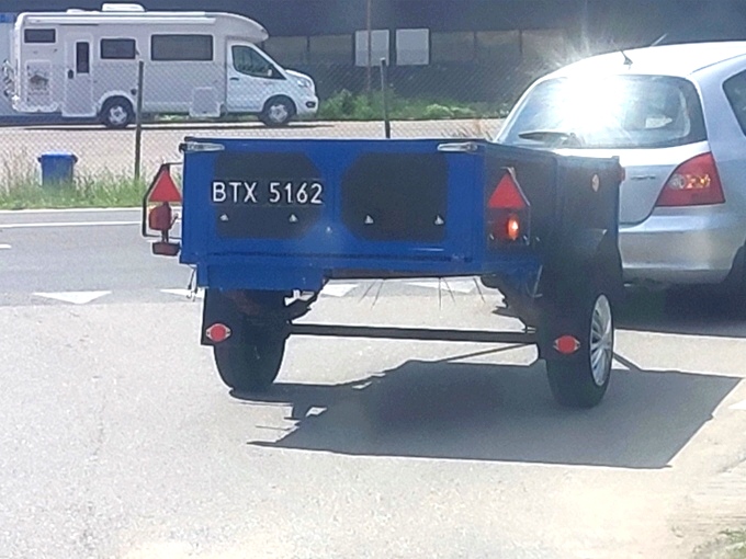 BTX 5162, Home-made vehicle 