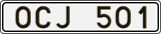 License plate of Sweden, Regular plates