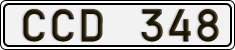 License plate of Sweden, Regular plates