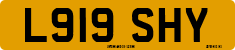 License plate of the United Kingdom, 1983 year system
