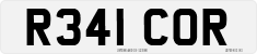 License plate of the United Kingdom, 1983 year system