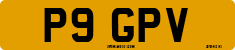 License plate of the United Kingdom, 1983 year system