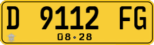 License plate of Indonesia, Commercial vehicles