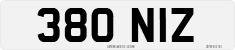 License plate of the United Kingdom, 1932 year system
