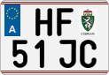 License plate of Austria, Regular plates