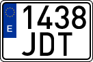 License plates of Spain, Ordinary (2000)