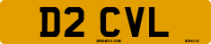 License plate of the United Kingdom, 1983 year system