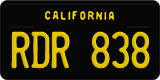California, Passenger (ABC 123)