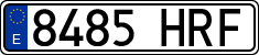 License plates of Spain, Ordinary (2000)