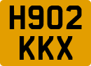 License plate of the United Kingdom, 1983 year system