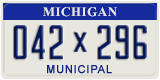 Michigan, Municipal (123x456)