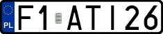 License plates of Poland, Vanity Plates