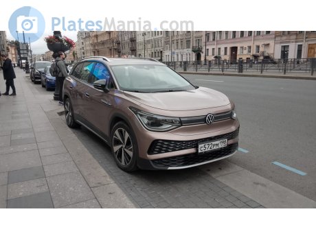 с572рм198, Volkswagen ID.6